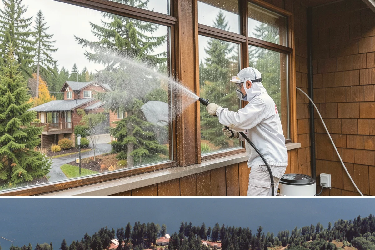 Mortar Haze Removal in Lakewood, Pierce County, WA - This service follows masonry work whenever it is completed, though warmer, dry conditions help the cleaner react and rinse most...