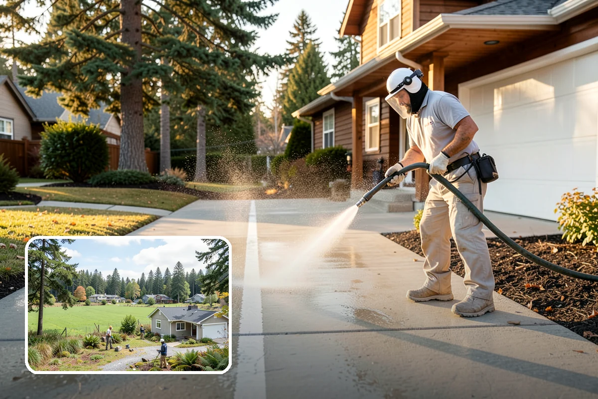 Mortar Haze Removal in Lyman, Skagit County, WA - Clears cement-based haze that dulls new masonry