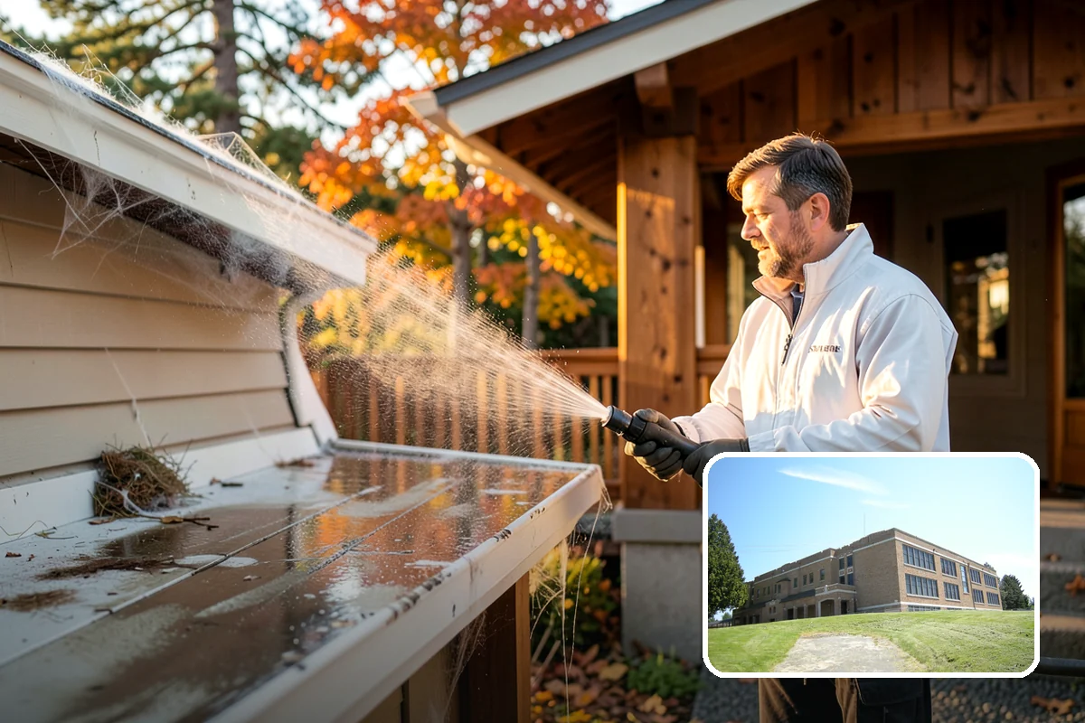 Mortar Haze Removal in Maple Valley, King County, WA - Clears cement-based haze that dulls new masonry