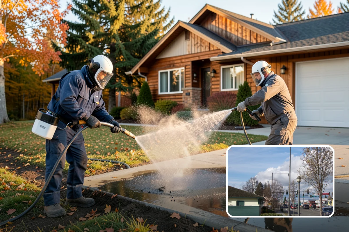 Mortar Haze Removal in Marysville, Snohomish County, WA - Clears cement-based haze that dulls new masonry