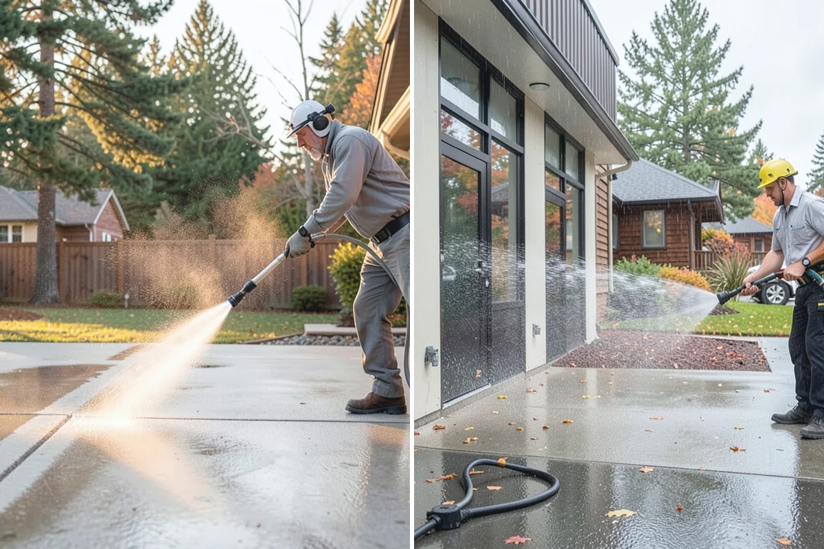 Mortar Haze Removal in Marysville, Snohomish County, WA - Dampen the masonry to protect the joints