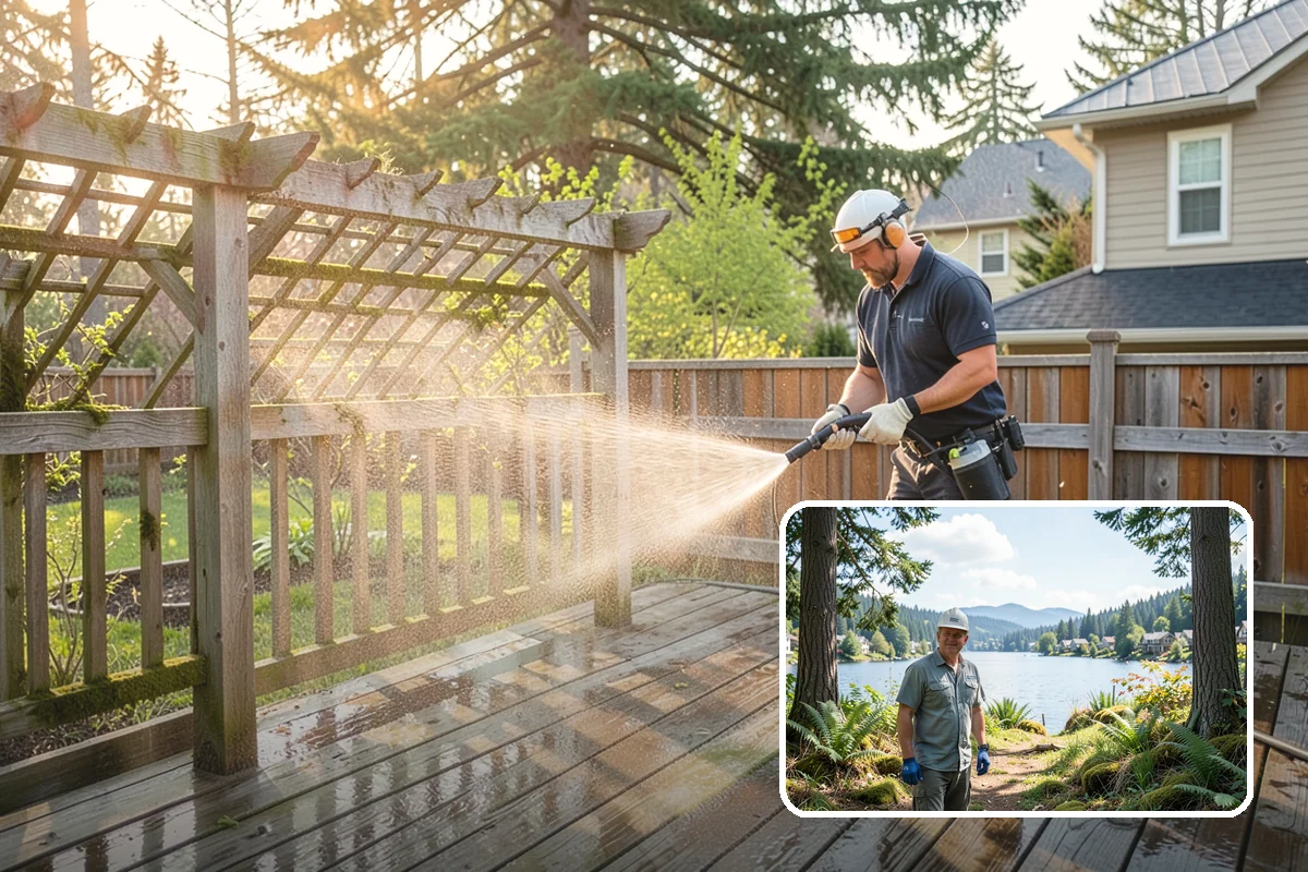 Mortar Haze Removal in Milton, King County, WA - Clears cement-based haze that dulls new masonry