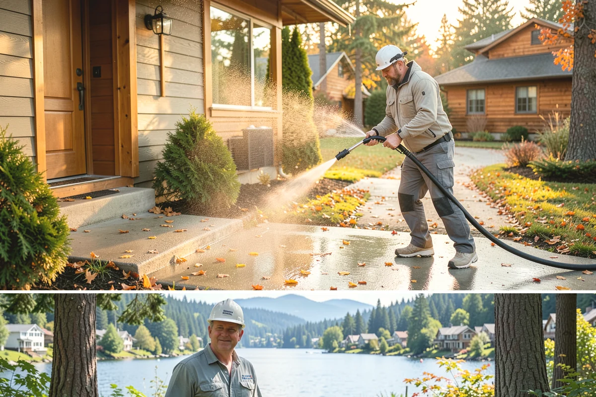 Mortar Haze Removal in Milton, King County, WA - This service follows masonry work whenever it is completed, though warmer, dry conditions help the cleaner react and rinse most...