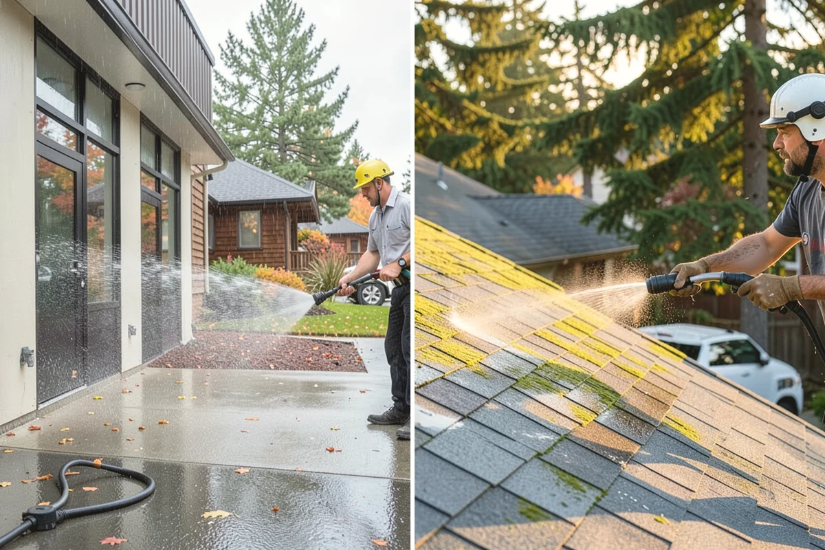 Mortar Haze Removal in Monroe, Snohomish County, WA - Dampen the masonry to protect the joints