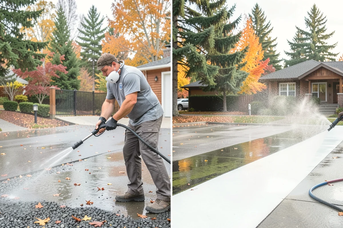 Mortar Haze Removal in Mountlake Terrace, Snohomish County, WA - Dampen the masonry to protect the joints