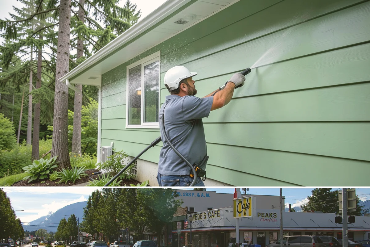 Mortar Haze Removal in North Bend, King County, WA - This service follows masonry work whenever it is completed, though warmer, dry conditions help the cleaner react and rinse most...