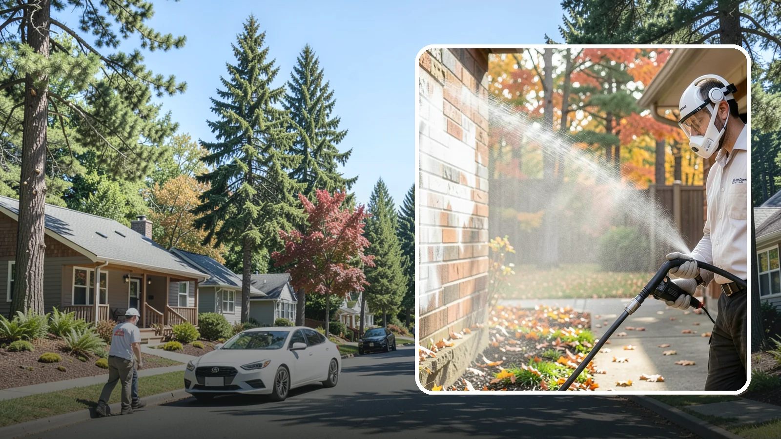 Mortar Haze Removal in Orting, Pierce County, WA - Remove the cloudy mortar haze left on brick and stone after masonry work with targeted cleaning chemistry.