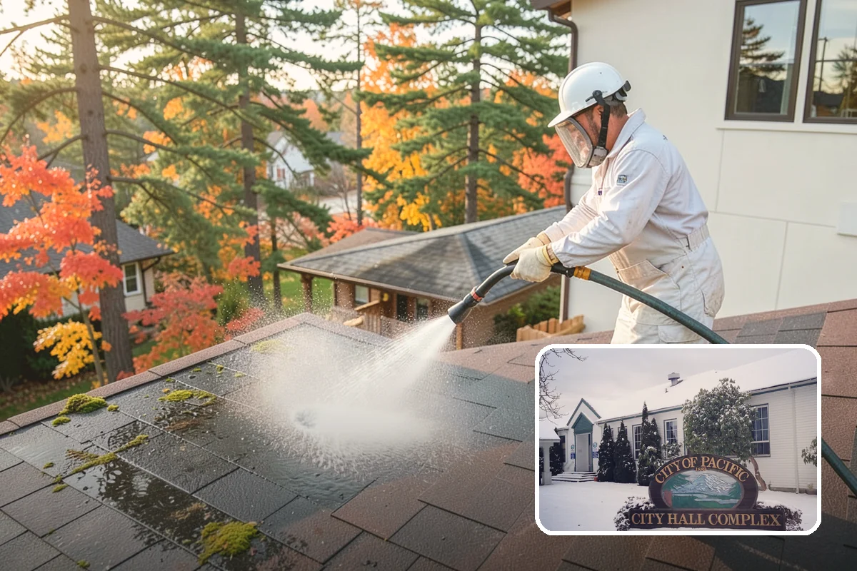 Mortar Haze Removal in Pacific, King County, WA - Clears cement-based haze that dulls new masonry