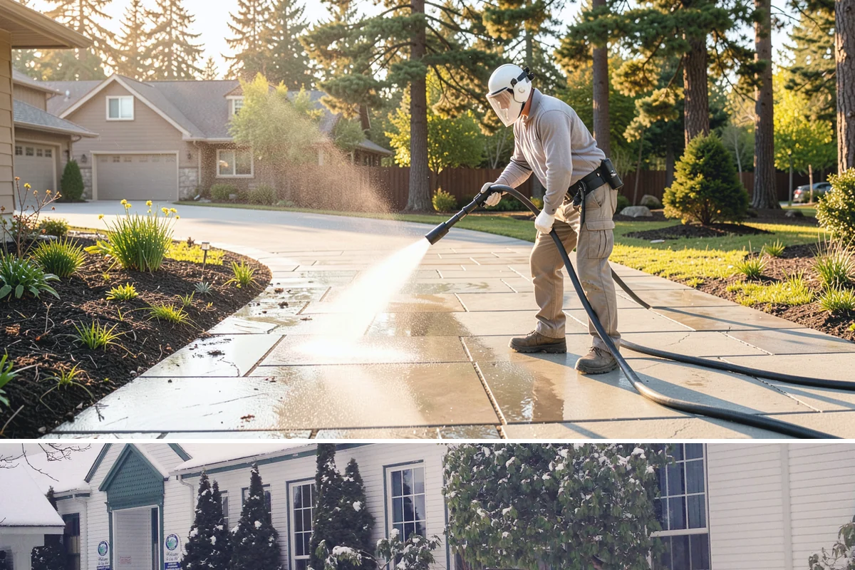 Mortar Haze Removal in Pacific, King County, WA - This service follows masonry work whenever it is completed, though warmer, dry conditions help the cleaner react and rinse most...