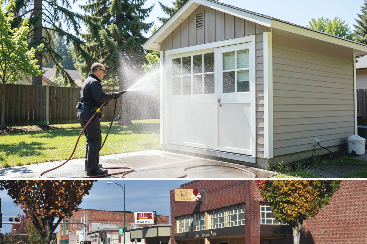 Mortar Haze Removal in Puyallup, Pierce County, WA - This service follows masonry work whenever it is completed, though warmer, dry conditions help the cleaner react and rinse most...