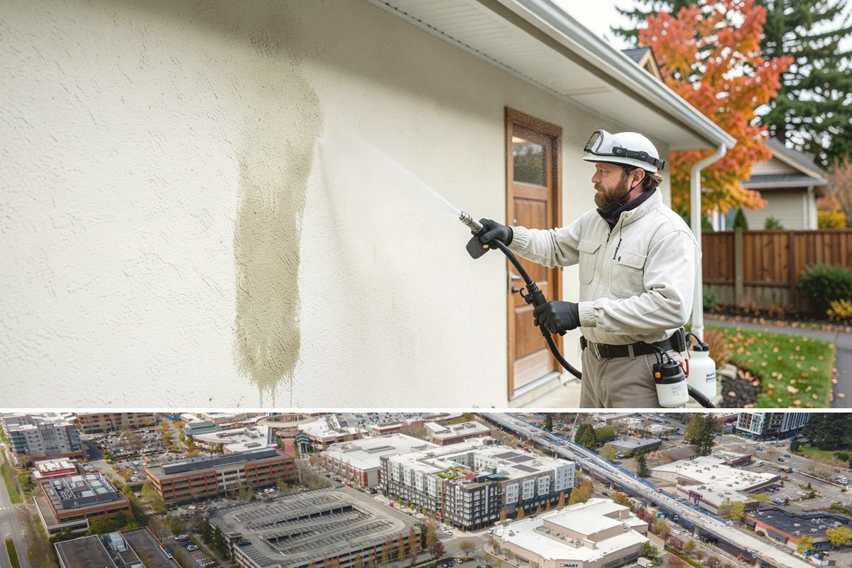 Mortar Haze Removal in Redmond, King County, WA - This service follows masonry work whenever it is completed, though warmer, dry conditions help the cleaner react and rinse most...