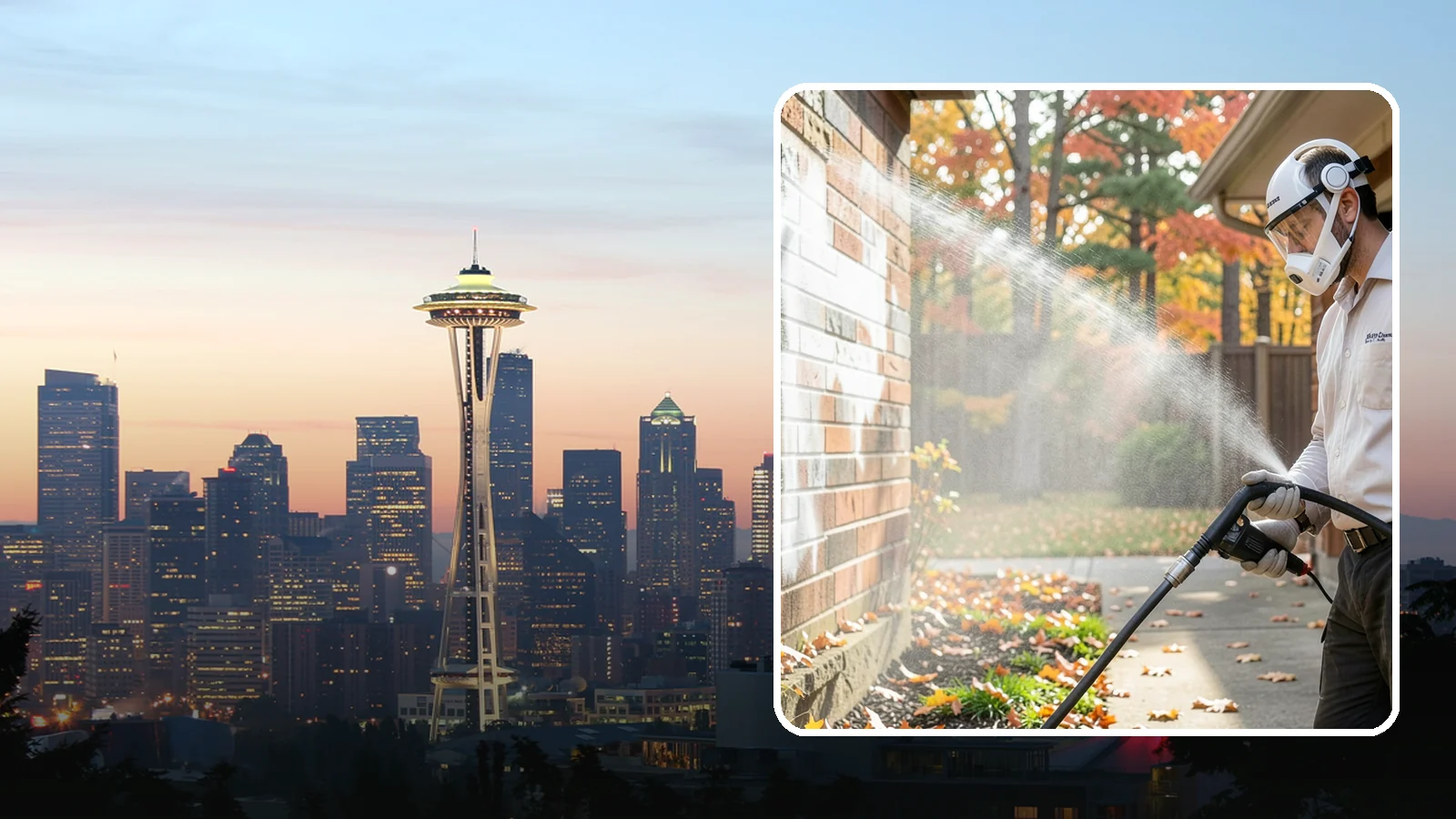 Mortar Haze Removal in Seattle, King County, WA - Remove the cloudy mortar haze left on brick and stone after masonry work with targeted cleaning chemistry.