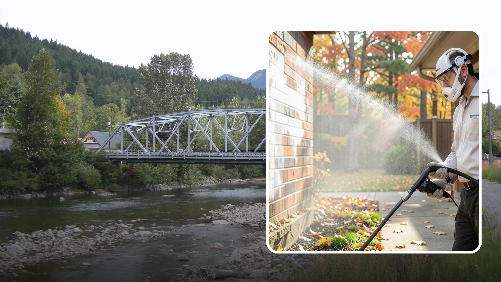 Mortar Haze Removal in Skykomish, King County, WA - Remove the cloudy mortar haze left on brick and stone after masonry work with targeted cleaning chemistry.