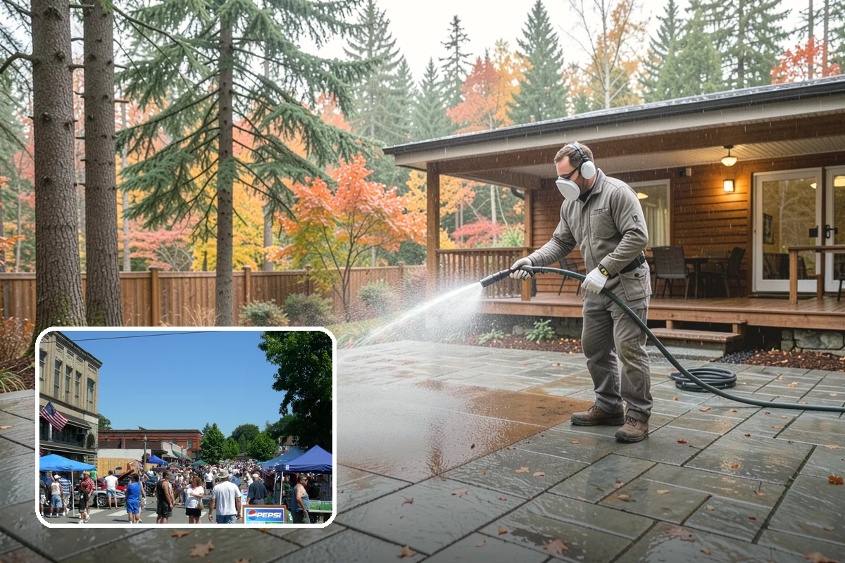 Mortar Haze Removal in Snohomish, Snohomish County, WA - Clears cement-based haze that dulls new masonry