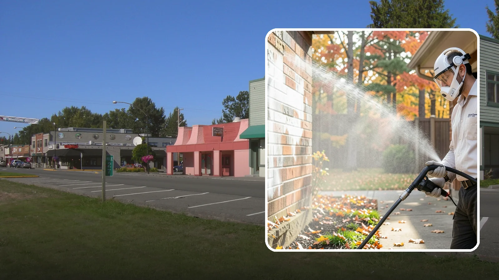 Mortar Haze Removal in Snoqualmie, King County, WA - Remove the cloudy mortar haze left on brick and stone after masonry work with targeted cleaning chemistry.