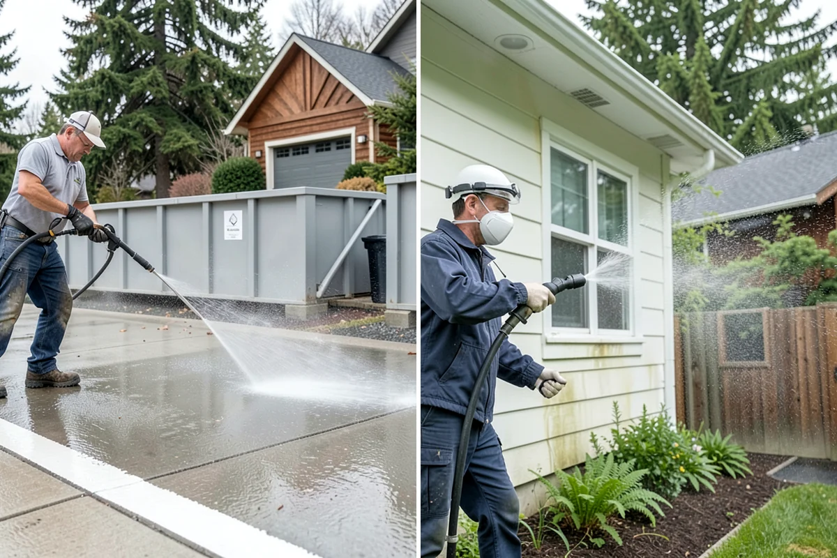 Mortar Haze Removal in Snoqualmie, King County, WA - Dampen the masonry to protect the joints