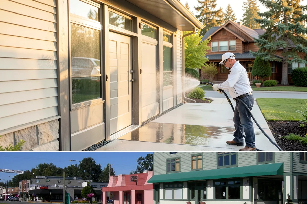 Mortar Haze Removal in Snoqualmie, King County, WA - This service follows masonry work whenever it is completed, though warmer, dry conditions help the cleaner react and rinse most...