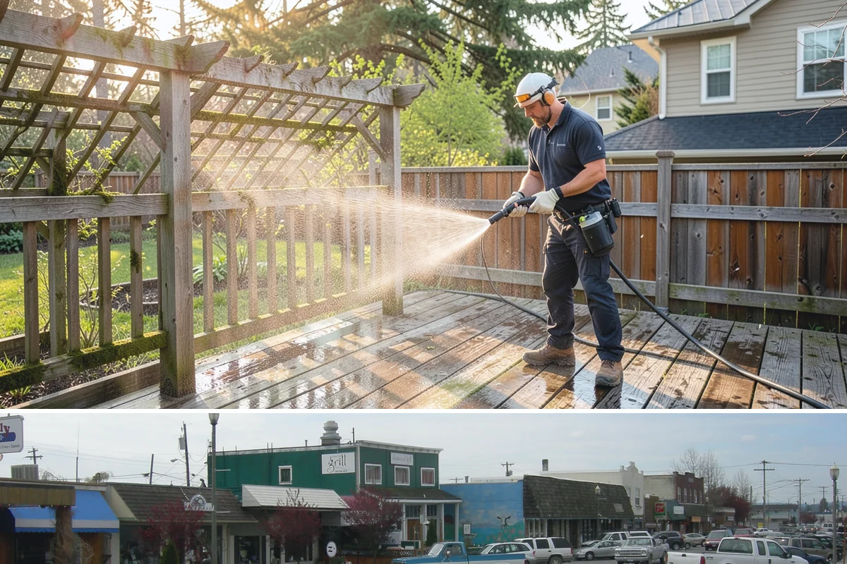 Mortar Haze Removal in Stanwood, Snohomish County, WA - This service follows masonry work whenever it is completed, though warmer, dry conditions help the cleaner react and rinse most...