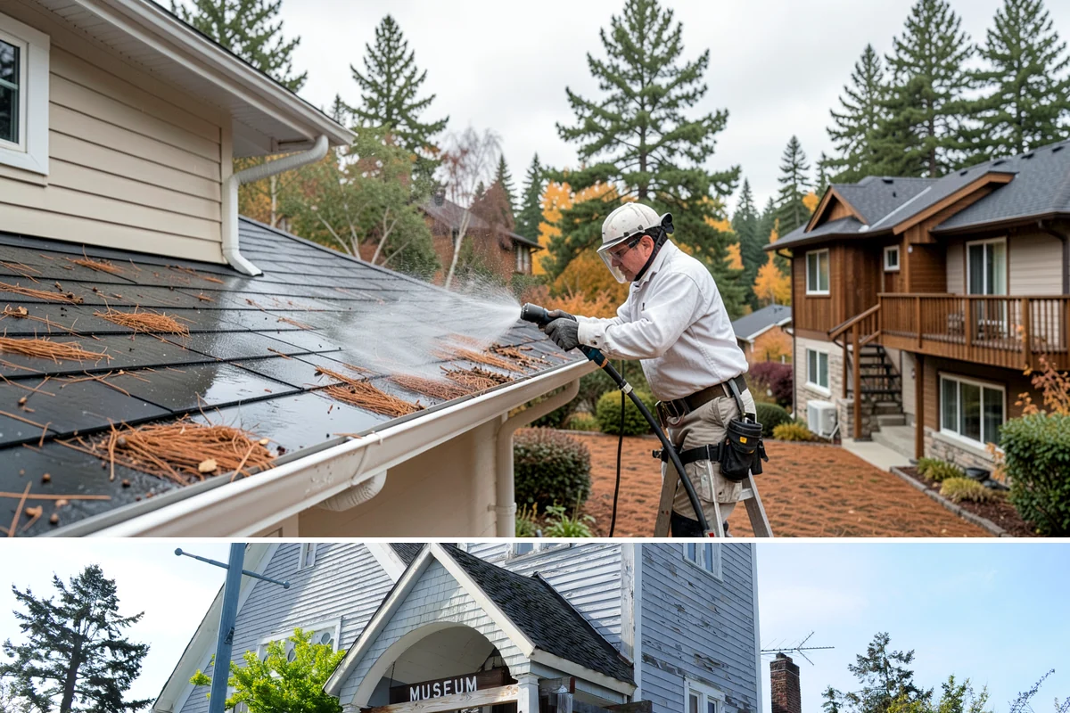 Mortar Haze Removal in Steilacoom, Pierce County, WA - This service follows masonry work whenever it is completed, though warmer, dry conditions help the cleaner react and rinse most...
