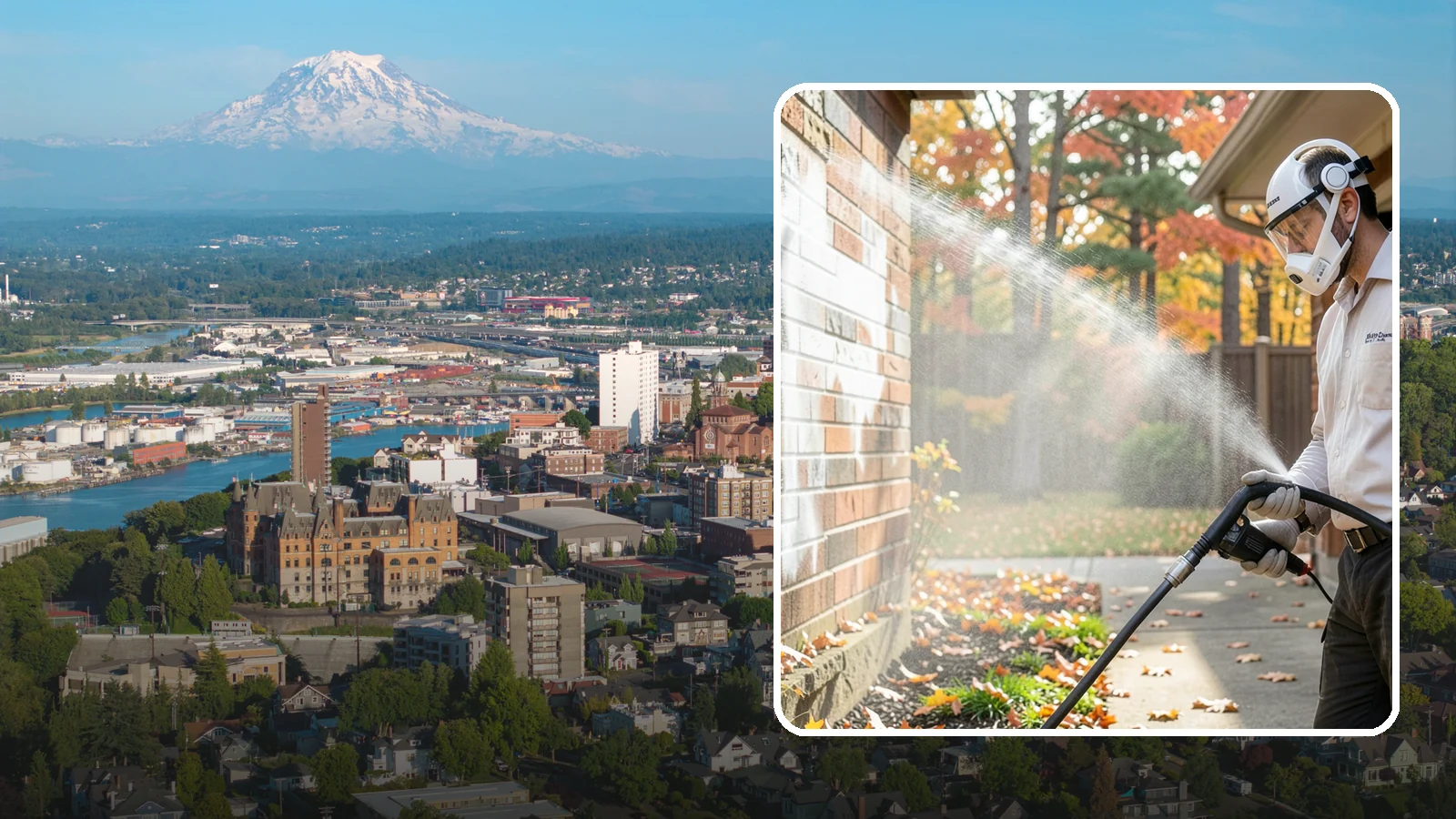 Mortar Haze Removal in Tacoma, Pierce County, WA - Remove the cloudy mortar haze left on brick and stone after masonry work with targeted cleaning chemistry.
