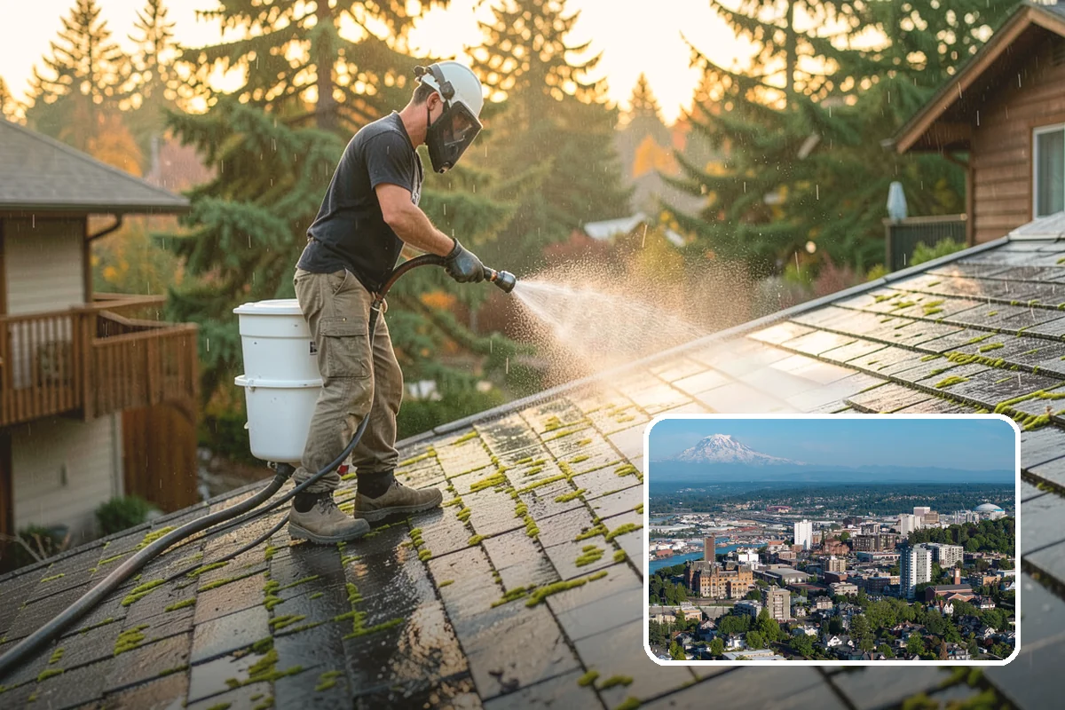 Mortar Haze Removal in Tacoma, Pierce County, WA - Clears cement-based haze that dulls new masonry