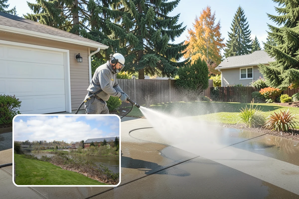 Mortar Haze Removal in Tukwila, King County, WA - Clears cement-based haze that dulls new masonry