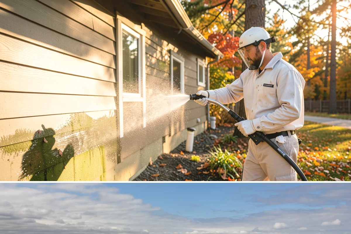 Mortar Haze Removal in University Place, Pierce County, WA - This service follows masonry work whenever it is completed, though warmer, dry conditions help the cleaner react and rinse most...