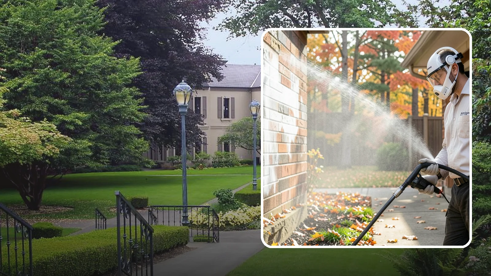 Mortar Haze Removal in Woodinville, King County, WA - Remove the cloudy mortar haze left on brick and stone after masonry work with targeted cleaning chemistry.