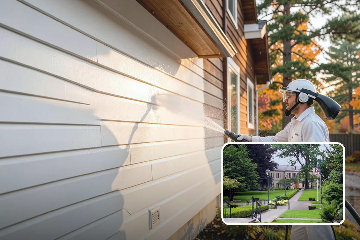 Mortar Haze Removal in Woodinville, King County, WA - Clears cement-based haze that dulls new masonry