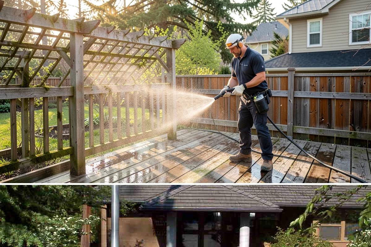 Mortar Haze Removal in Yarrow Point, King County, WA - This service follows masonry work whenever it is completed, though warmer, dry conditions help the cleaner react and rinse most...