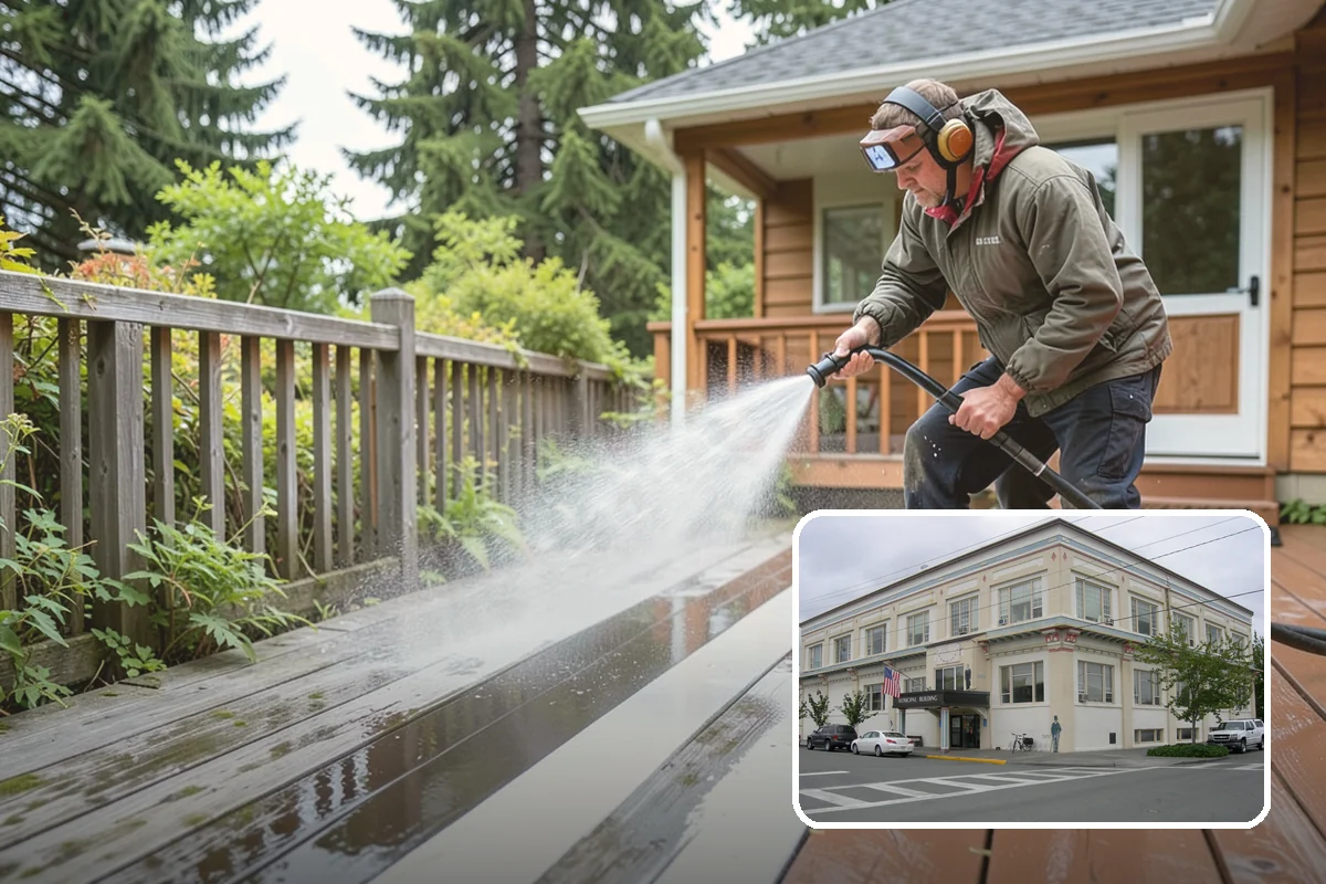 Moss Removal in Anacortes, Skagit County, WA - Clears heavy moss without damaging shingles or joints