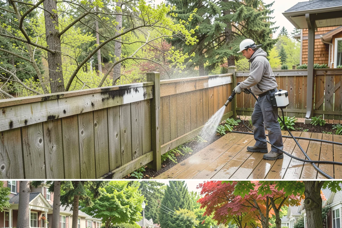 Moss Removal in Beaux Arts Village, King County, WA - Remove moss in late summer or early fall so treatment can work before winter rains fuel a new flush of growth.
