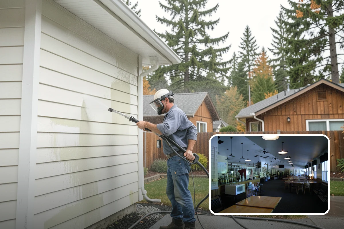 Moss Removal in Black Diamond, King County, WA - Clears heavy moss without damaging shingles or joints