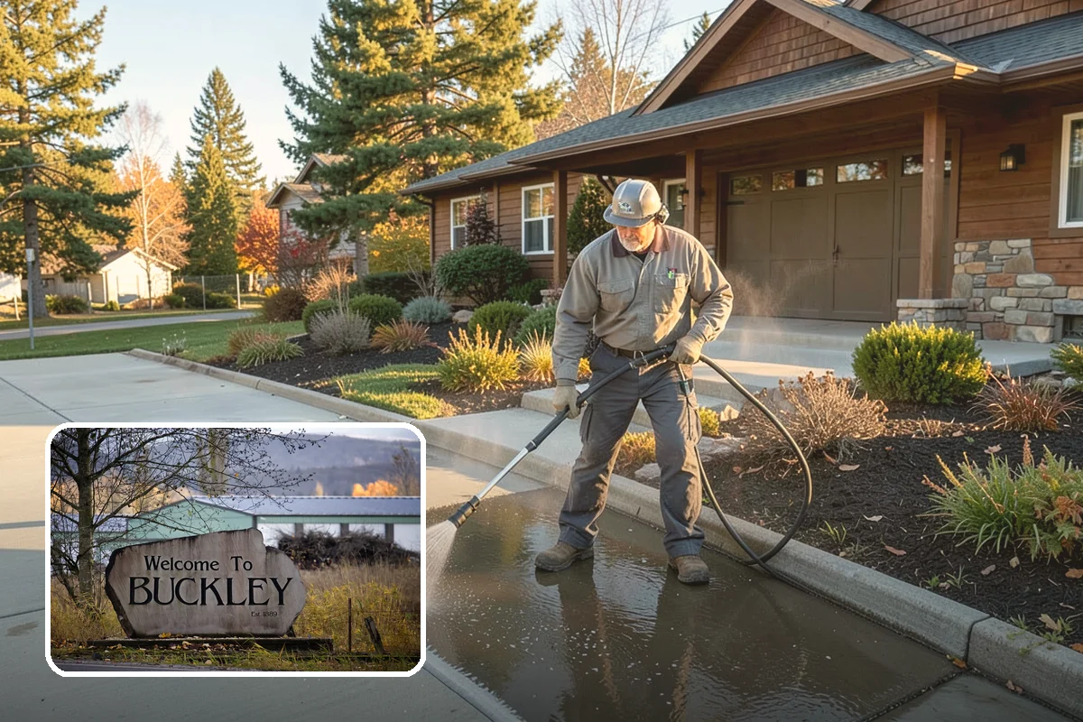Moss Removal in Buckley, Pierce County, WA - Clears heavy moss without damaging shingles or joints