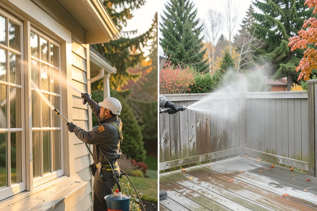 Moss Removal in Burien, King County, WA - Assess the moss depth and the surfaces involved