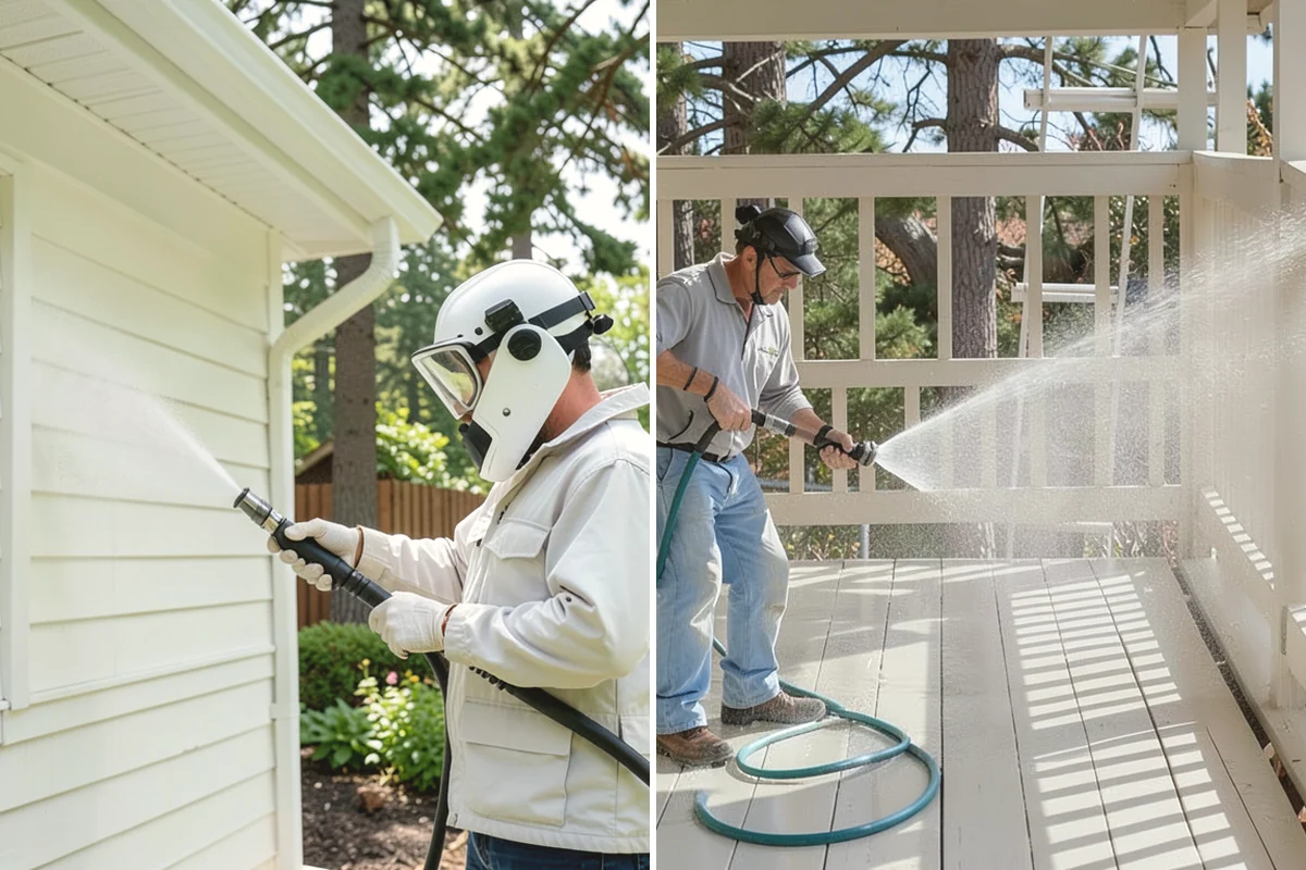 Moss Removal in Burlington, Skagit County, WA - Assess the moss depth and the surfaces involved