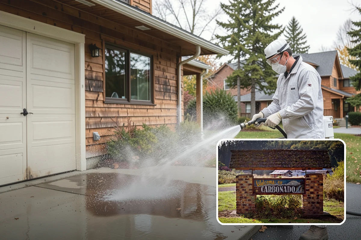 Moss Removal in Carbonado, Pierce County, WA - Clears heavy moss without damaging shingles or joints