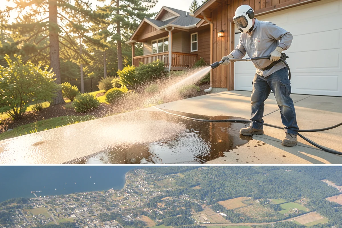 Moss Removal in Coupeville, Island County, WA - Remove moss in late summer or early fall so treatment can work before winter rains fuel a new flush of growth.