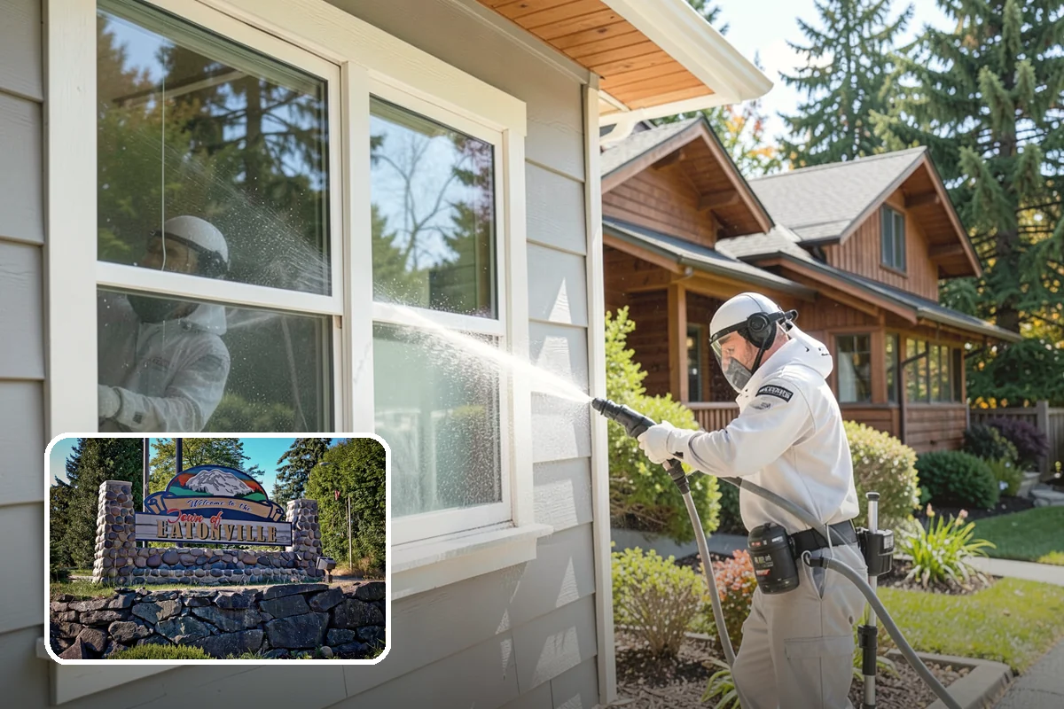 Moss Removal in Eatonville, Pierce County, WA - Clears heavy moss without damaging shingles or joints