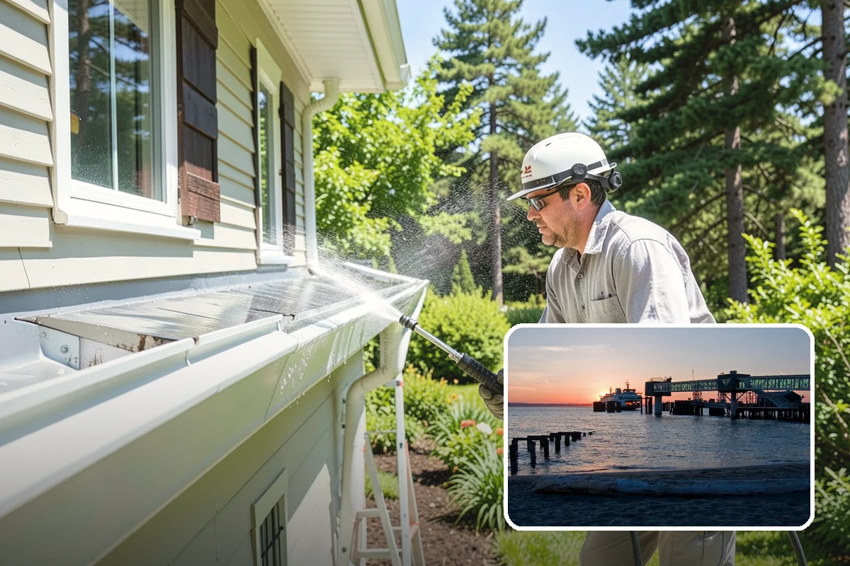 Moss Removal in Edmonds, Snohomish County, WA - Clears heavy moss without damaging shingles or joints