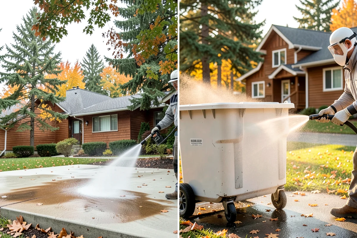 Moss Removal in Enumclaw, King County, WA - Assess the moss depth and the surfaces involved
