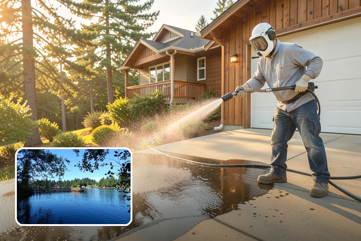 Moss Removal in Federal Way, King County, WA - Clears heavy moss without damaging shingles or joints