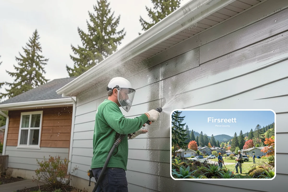 Moss Removal in Fircrest, Pierce County, WA - Clears heavy moss without damaging shingles or joints