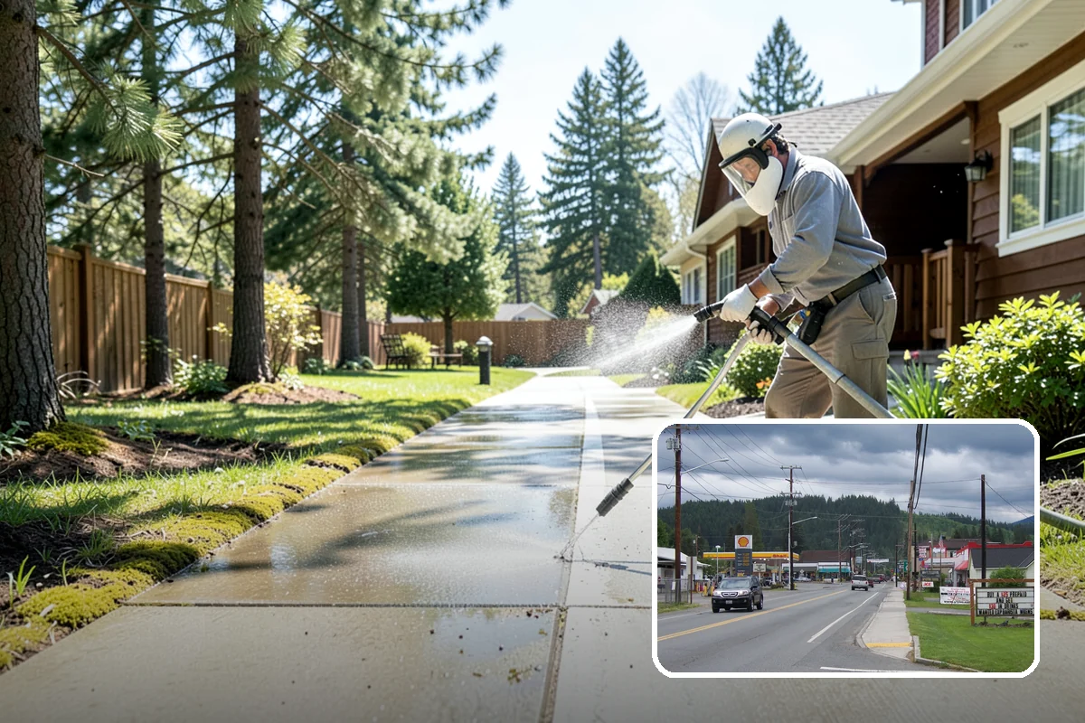 Moss Removal in Granite Falls, Snohomish County, WA - Clears heavy moss without damaging shingles or joints