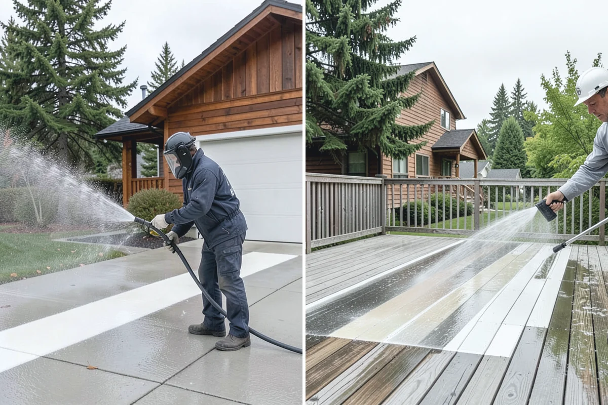 Moss Removal in Hamilton, Skagit County, WA - Assess the moss depth and the surfaces involved