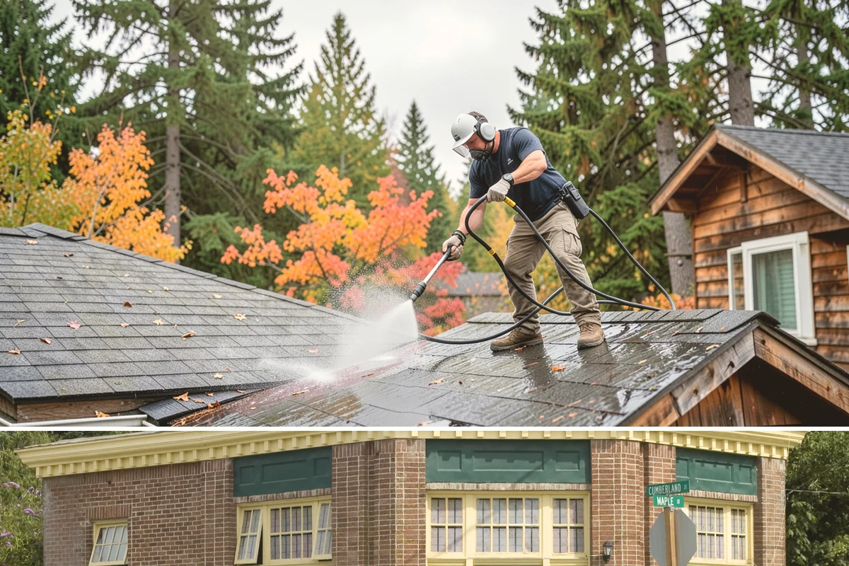 Moss Removal in Hamilton, Skagit County, WA - Remove moss in late summer or early fall so treatment can work before winter rains fuel a new flush of growth.