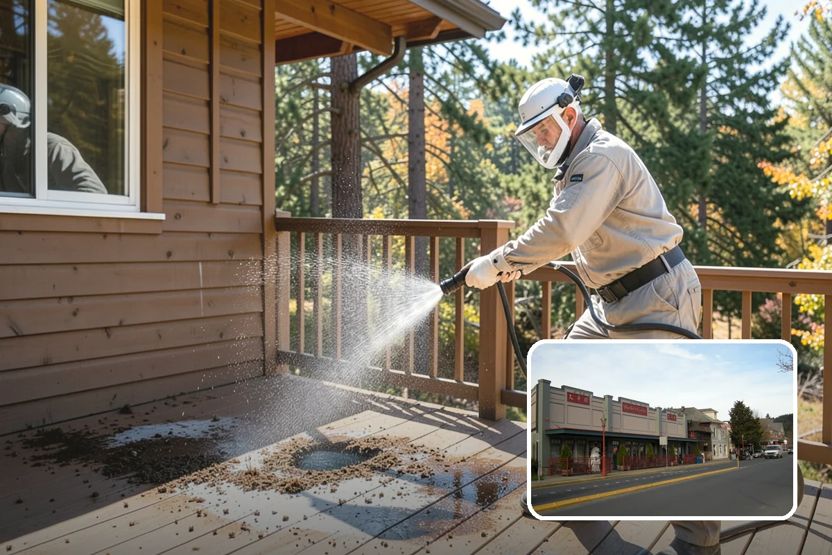 Moss Removal in Issaquah, King County, WA - Clears heavy moss without damaging shingles or joints