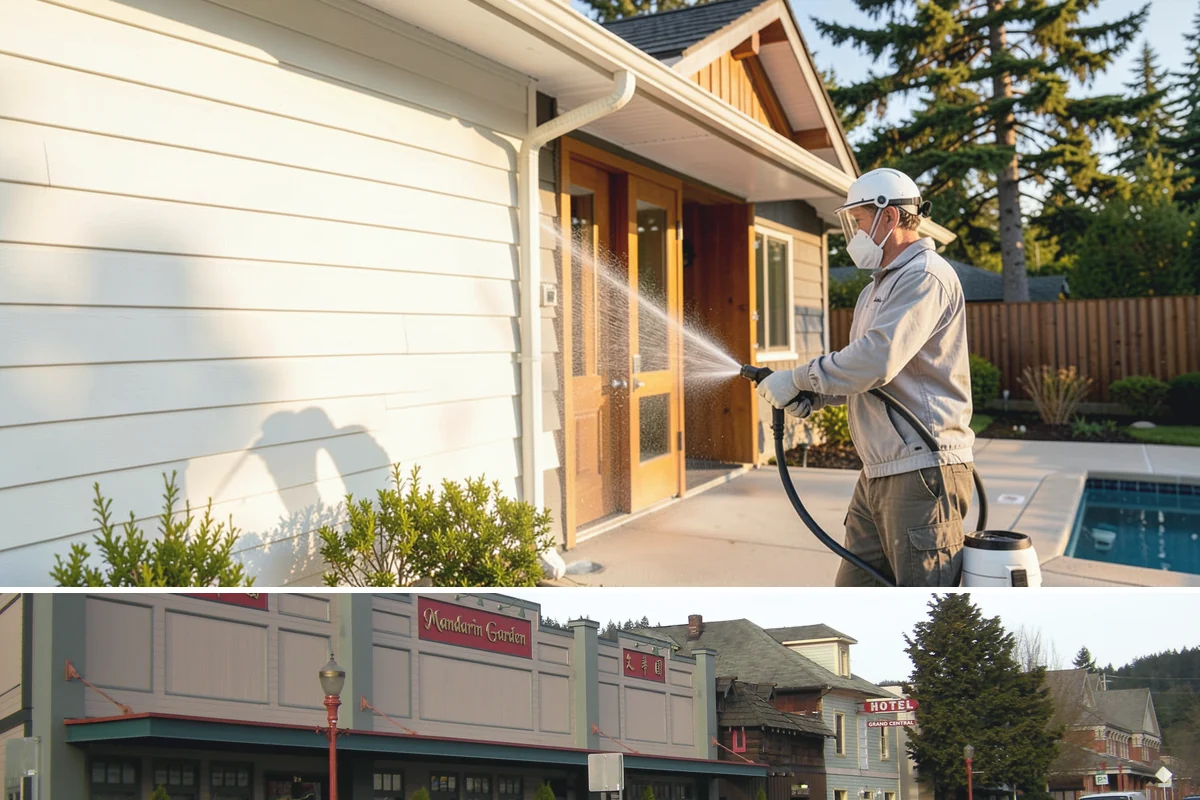 Moss Removal in Issaquah, King County, WA - Remove moss in late summer or early fall so treatment can work before winter rains fuel a new flush of growth.