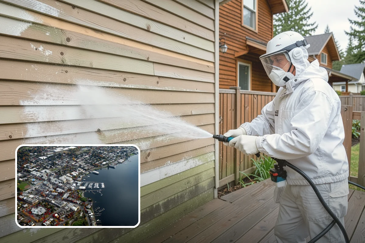 Moss Removal in Kirkland, King County, WA - Clears heavy moss without damaging shingles or joints