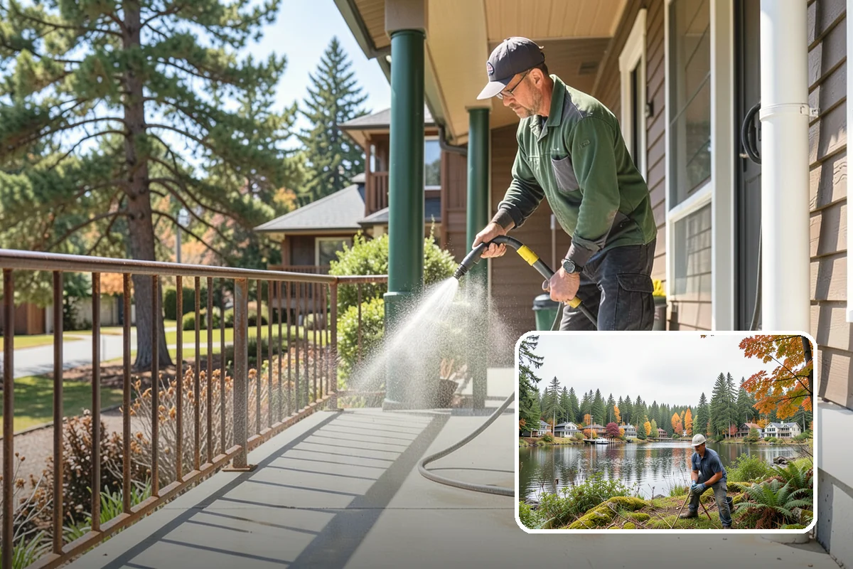 Moss Removal in La Conner, Skagit County, WA - Clears heavy moss without damaging shingles or joints